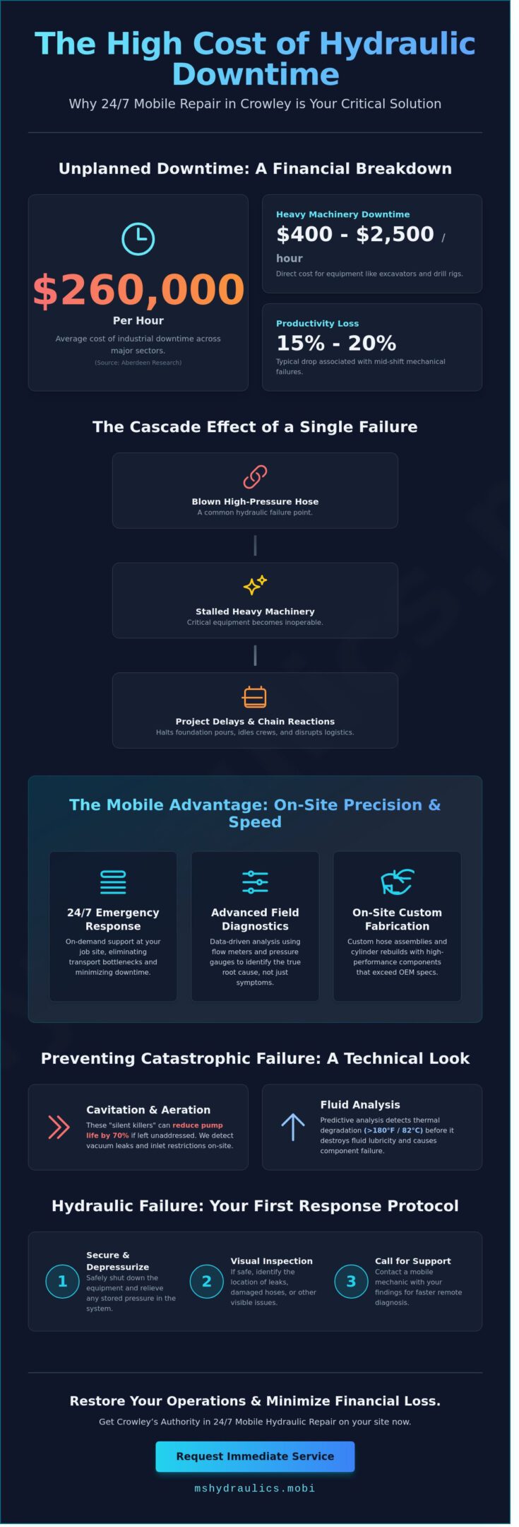 24/7 Hydraulic Mechanic in Crowley, TX: Professional Mobile Repair & Diagnostics