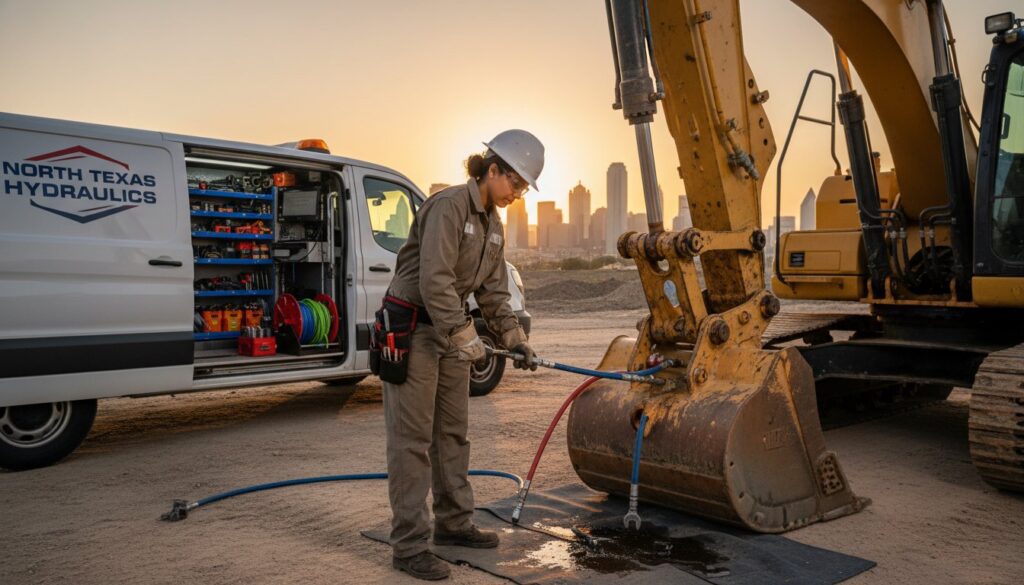 Hydraulic Line Repair in Cleburne and North Texas: Mobile On-Site Services