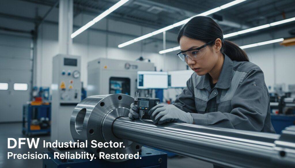 Hydraulic Piston Repair in Cleburne & DFW: The Engineering Guide to Restoration