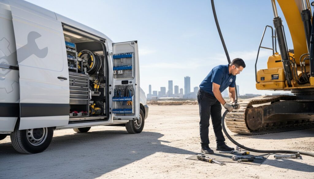 On-Site Hydraulic Hose Repair in Fort Worth: The Industrial Buyer’s Guide to Mobile Service