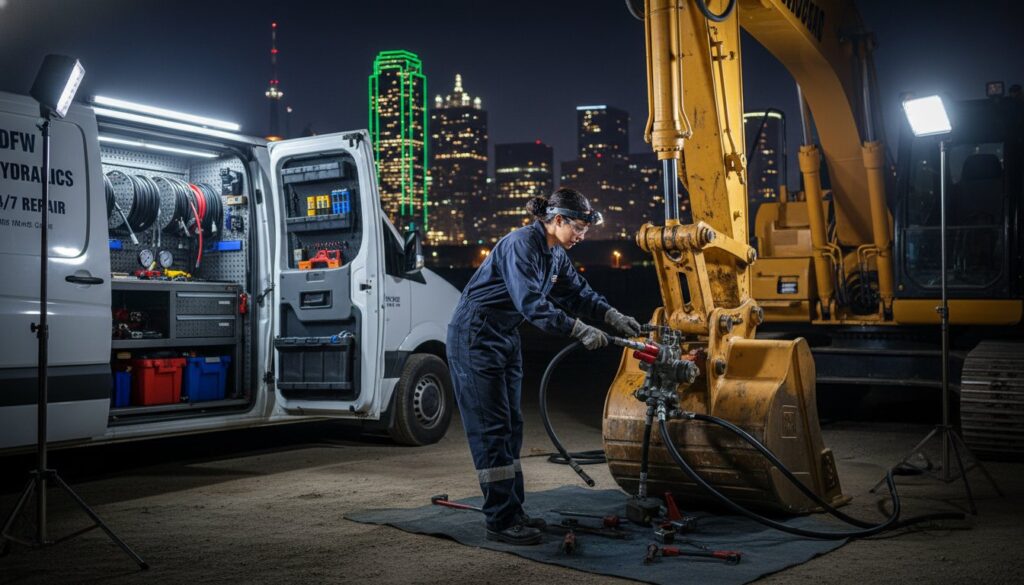 24 Hour Hydraulic Hose Repair Dallas: On-Site Emergency Service (2026)