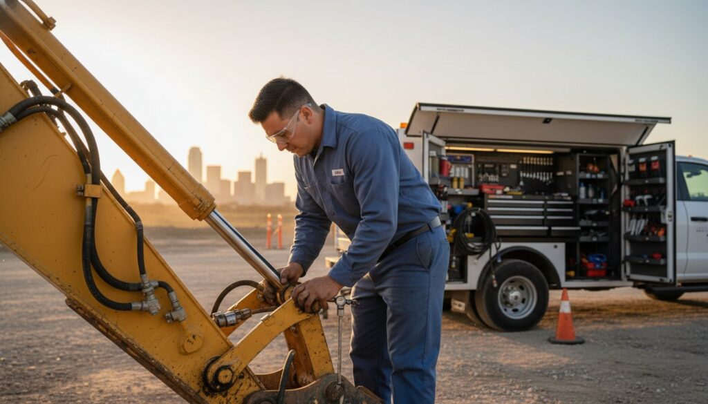 Construction Equipment Hydraulic Repair in Dallas: Mobile Solutions to Minimize Downtime