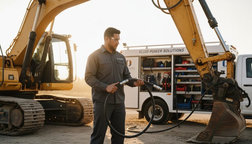 Custom Hydraulic Hoses in Granbury: Precision On-Site Fabrication & Repair