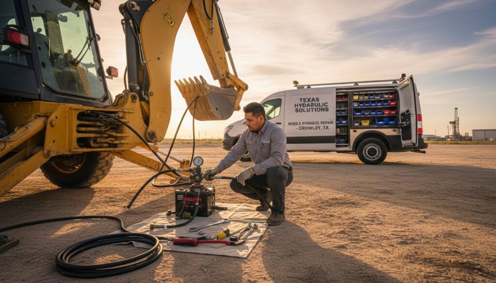 Emergency Backhoe Repair in Crowley, TX: Rapid On-Site Hydraulic Solutions
