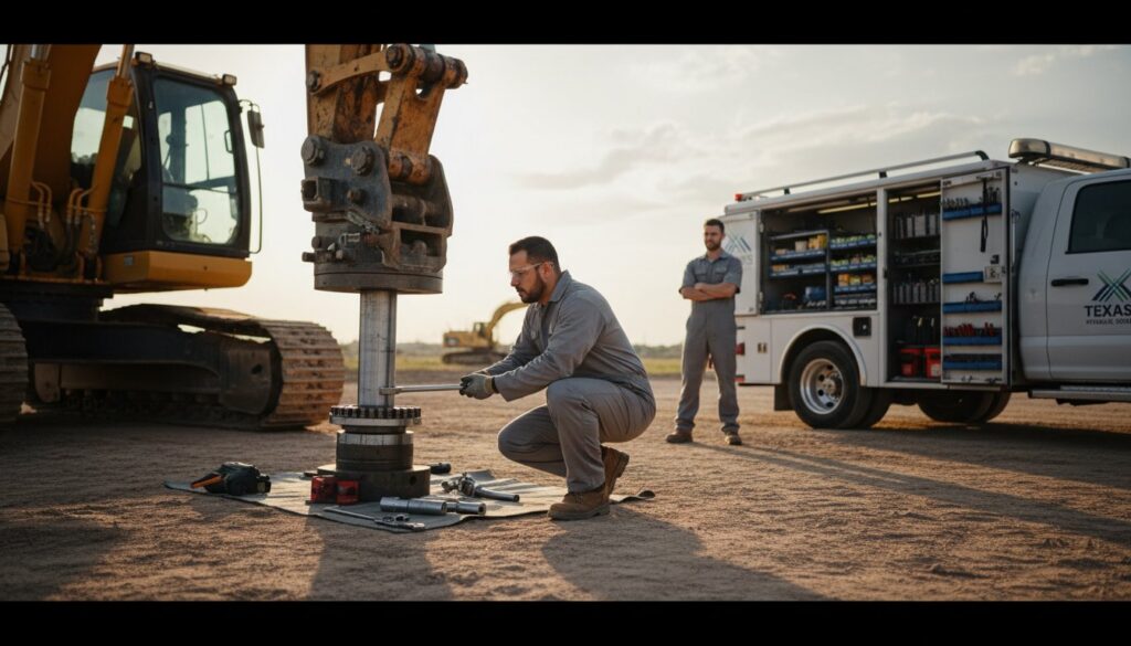 On-Site Hydraulic Cylinder Repair in Cleburne: Minimizing Industrial Downtime