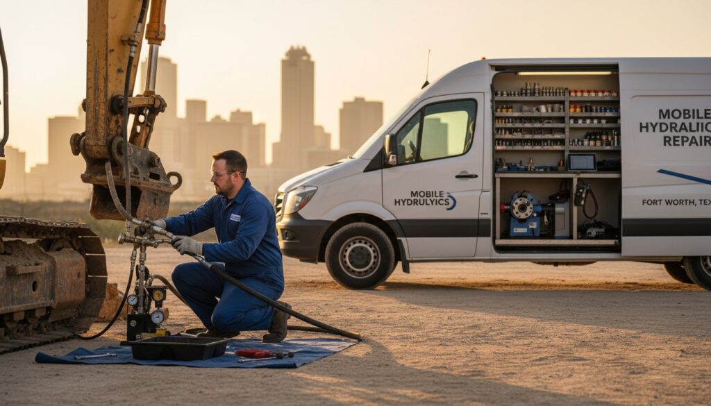 Weekend Mobile Hydraulic Repair in Fort Worth: Eliminating Sunday Downtime