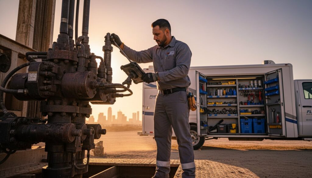 Drill Rig Hydraulic Repair in Dallas: Minimizing Downtime with Mobile Service
