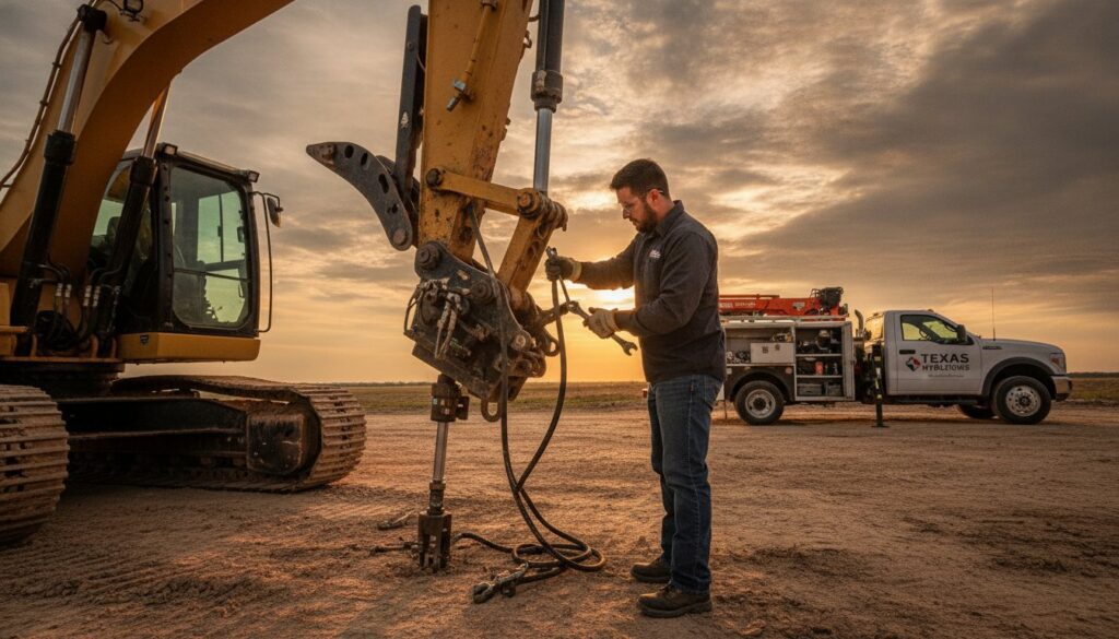 Caterpillar Hydraulic Repair in Waxahachie: Expert Mobile Solutions for Heavy Equipment