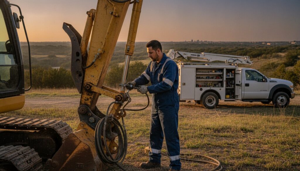 Expert Komatsu Equipment Repair in Cedar Hill: Mobile Hydraulic Solutions
