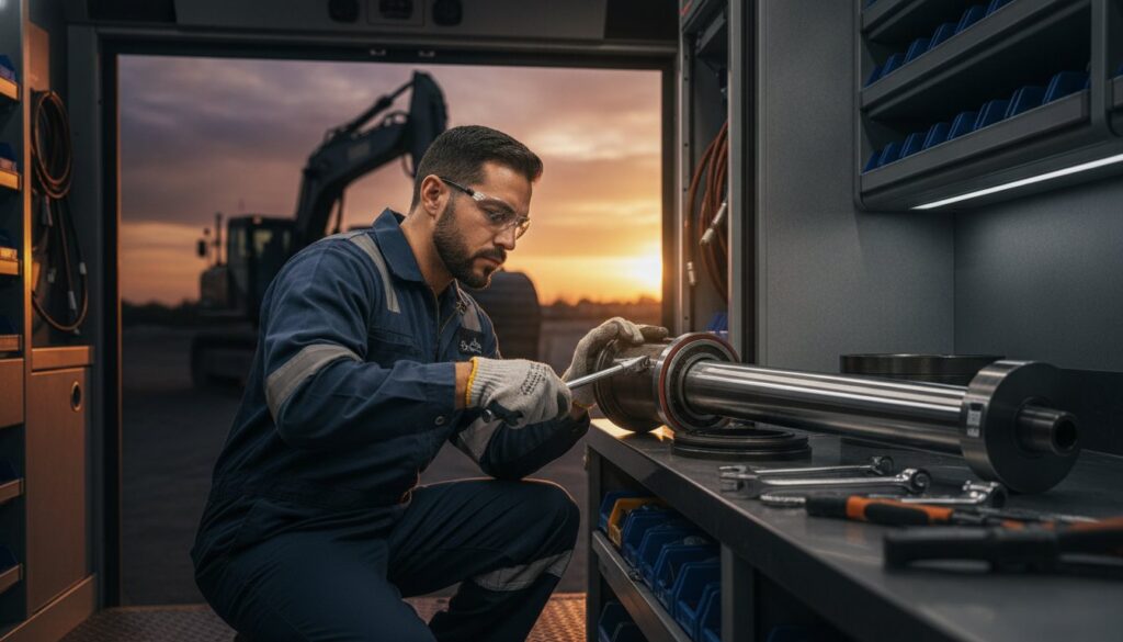 Heavy Equipment Cylinder Repair in Alvarado: Minimizing Downtime with Expert Rebuilds