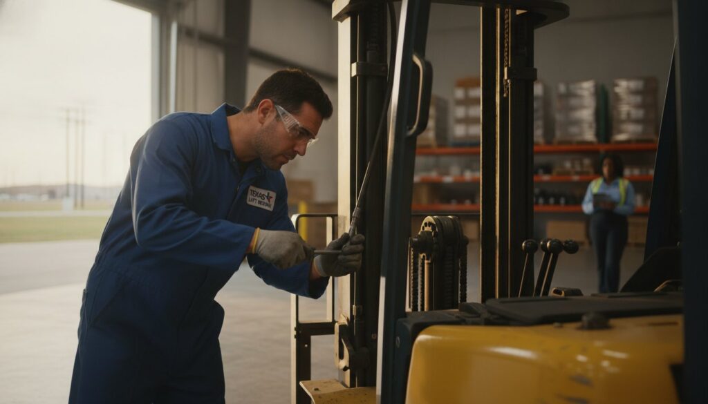 Forklift Hydraulic Repair in Arlington: Minimizing Warehouse Downtime
