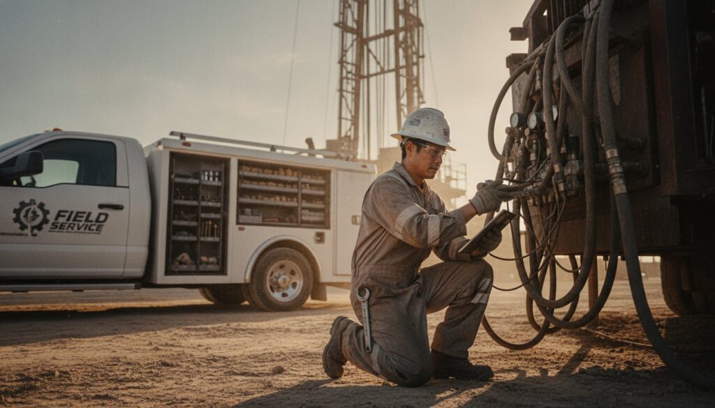 Drill Rig Hydraulic Repair in Dallas: Minimizing Downtime with Mobile Service