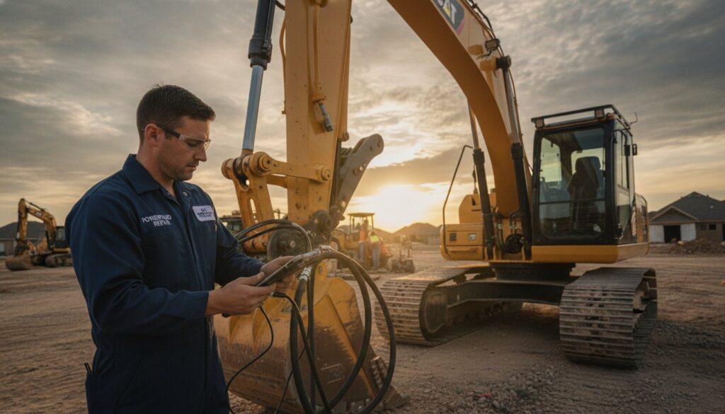 Excavator Hydraulic Repair in Arlington, TX: Mobile Solutions to Minimize Downtime
