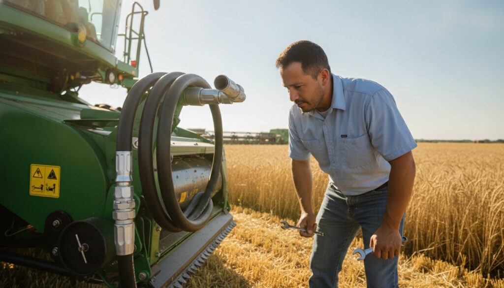 Custom Hydraulic Hose Guide for Texas Farm Equipment