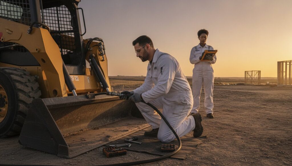 Skid Steer Hydraulic Repair in Cleburne: Technical Solutions for Heavy Equipment