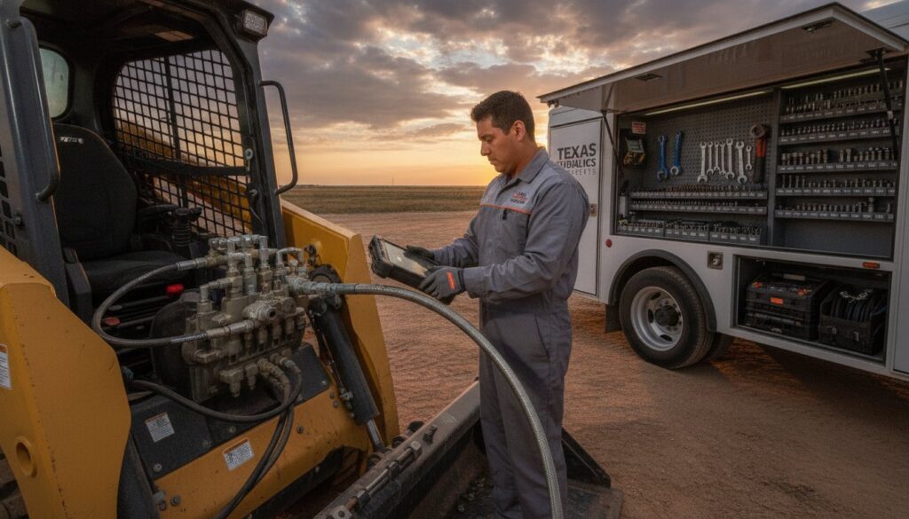 Skid Steer Hydraulic Repair in Cleburne: Engineering-Led Mobile Solutions