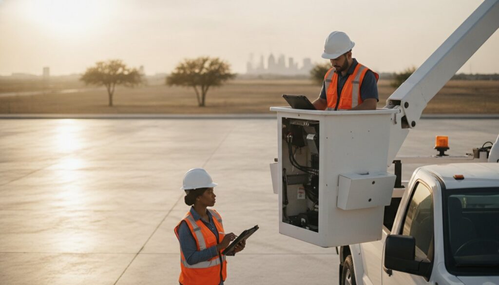 Bucket Testing for Safety: DFW Aerial Lift Guide