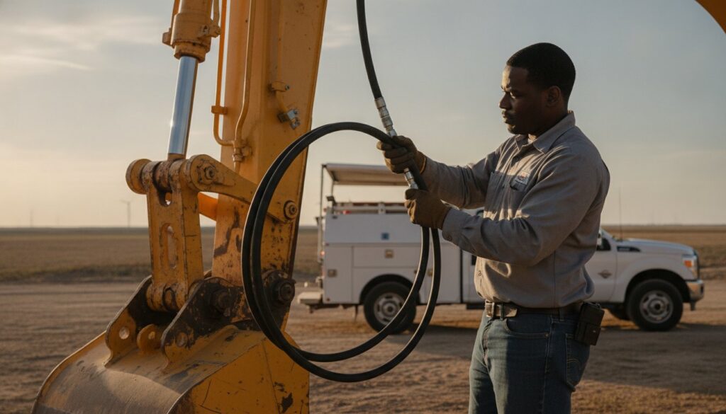 Custom Hydraulic Hoses in Cleburne: On-Site Fabrication for Heavy Equipment