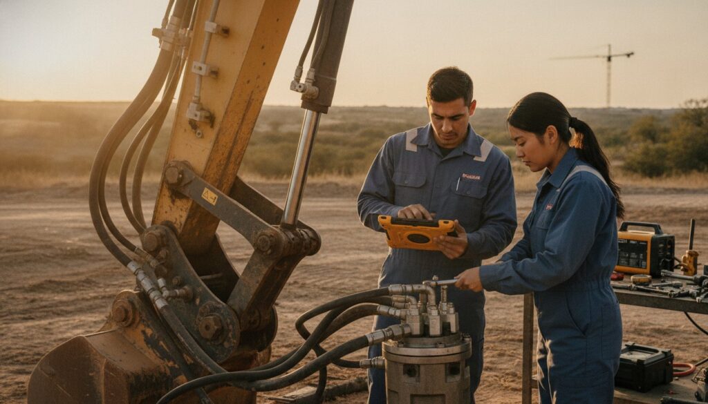 Excavator Hydraulic Repair in Cleburne: The Engineering Guide to Minimizing Downtime