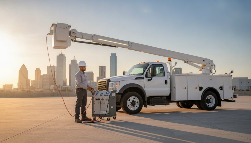 Aerial Device Electrical Testing in Dallas & Fort Worth