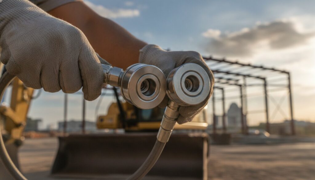 Hydraulic Quick Disconnect Guide for Heavy Equipment