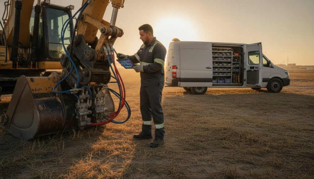 Mobile Hydraulic Service Near Me: A Technical Guide to On-Site Repair (2026)