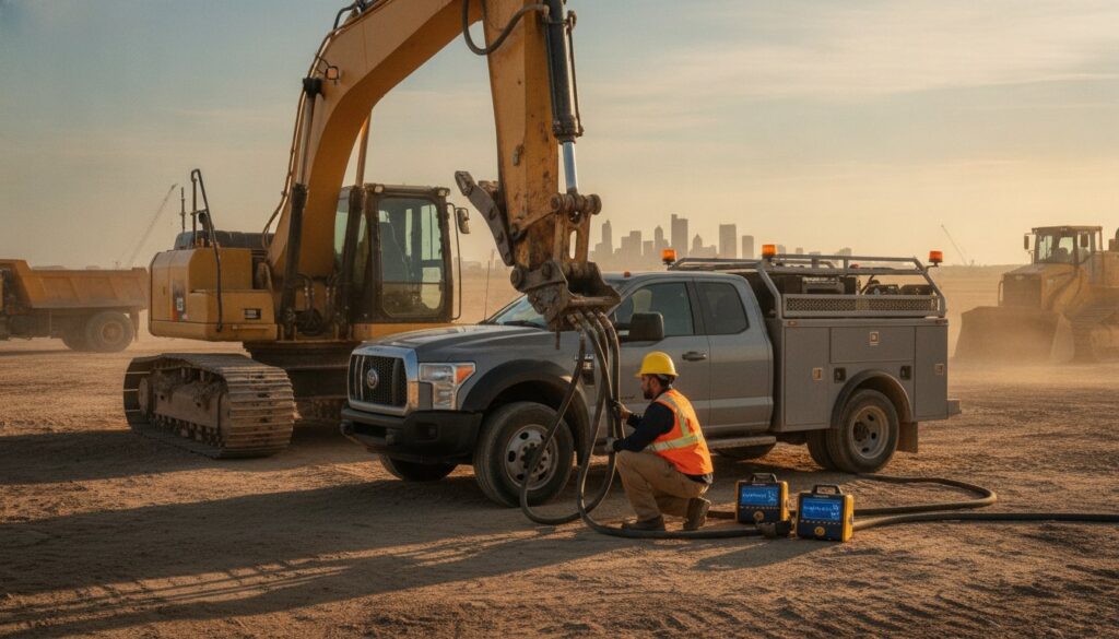 On-Site Hydraulic Diagnostics for Construction Fleets in Fort Worth